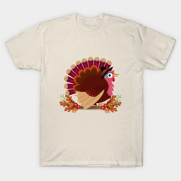 thanksgiving turkey T-Shirt by richhwalsh